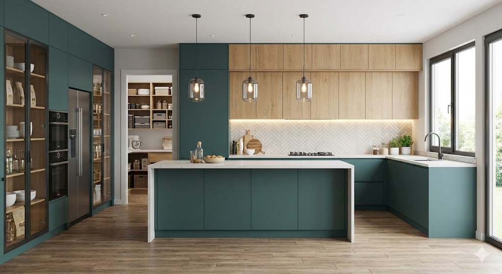 Modern Mutfak Dekorasyonu 2025: Dolap Renkleri ve Yenileme Fikirleri
