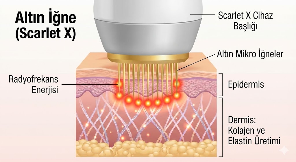Altın İğne (Scarlet X) Cilt Yenileme ve Sıkılaşma
