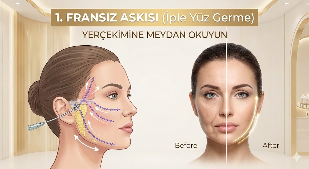 Fransız Askısı (İple Yüz Germe) Yerçekimine Meydan Okuyun