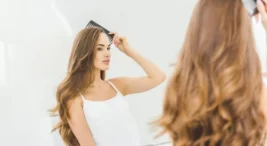 İnce telli saçlar için hacim veren doğal maske hazırlığı ve dolgun görünen saçlar